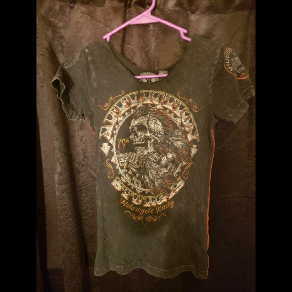 Affliction short sleeve top